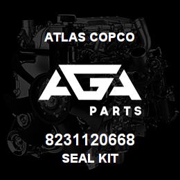 8231120668 Atlas Copco SEAL KIT | AGA Parts