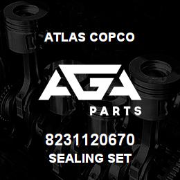 8231120670 Atlas Copco SEALING SET | AGA Parts