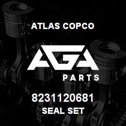 8231120681 Atlas Copco SEAL SET | AGA Parts