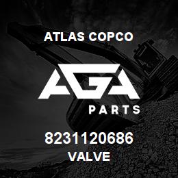 8231120686 Atlas Copco VALVE | AGA Parts