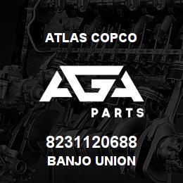 8231120688 Atlas Copco BANJO UNION | AGA Parts
