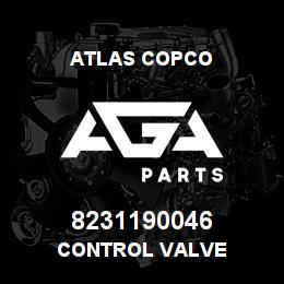 8231190046 Atlas Copco CONTROL VALVE | AGA Parts