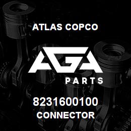 8231600100 Atlas Copco CONNECTOR | AGA Parts