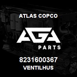 8231600367 Atlas Copco VENTILHUS | AGA Parts