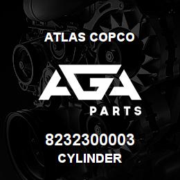 8232300003 Atlas Copco CYLINDER | AGA Parts