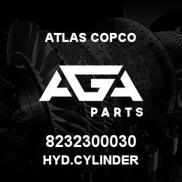 8232300030 Atlas Copco HYD.CYLINDER | AGA Parts