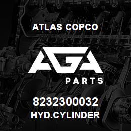 8232300032 Atlas Copco HYD.CYLINDER | AGA Parts
