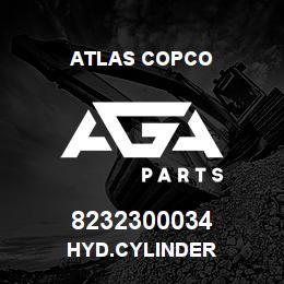 8232300034 Atlas Copco HYD.CYLINDER | AGA Parts