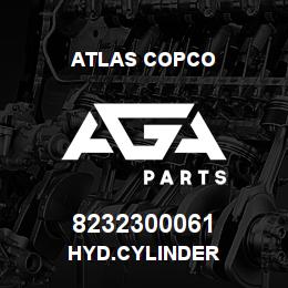 8232300061 Atlas Copco HYD.CYLINDER | AGA Parts