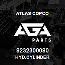 8232300080 Atlas Copco HYD.CYLINDER | AGA Parts