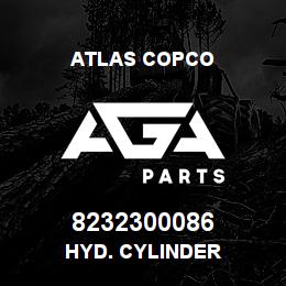 8232300086 Atlas Copco HYD. CYLINDER | AGA Parts
