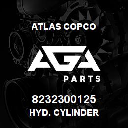 8232300125 Atlas Copco HYD. CYLINDER | AGA Parts