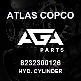 8232300126 Atlas Copco HYD. CYLINDER | AGA Parts