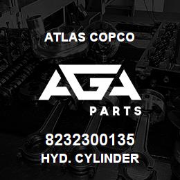 8232300135 Atlas Copco HYD. CYLINDER | AGA Parts