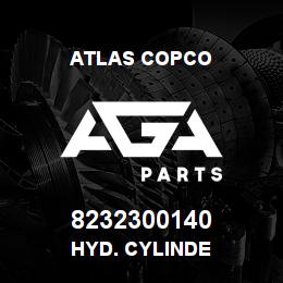 8232300140 Atlas Copco HYD. CYLINDE | AGA Parts