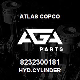 8232300181 Atlas Copco HYD.CYLINDER | AGA Parts