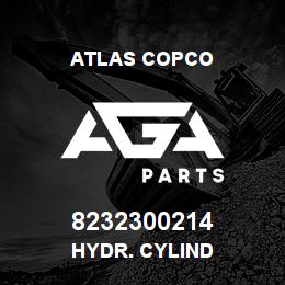8232300214 Atlas Copco HYDR. CYLIND | AGA Parts