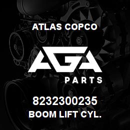 8232300235 Atlas Copco BOOM LIFT CYL. | AGA Parts
