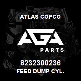 8232300236 Atlas Copco FEED DUMP CYL. | AGA Parts