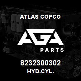 8232300302 Atlas Copco HYD.CYL. | AGA Parts