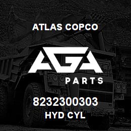 8232300303 Atlas Copco HYD CYL | AGA Parts