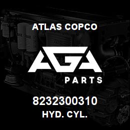 8232300310 Atlas Copco HYD. CYL. | AGA Parts