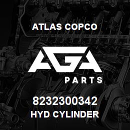 8232300342 Atlas Copco HYD CYLINDER | AGA Parts