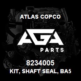 8234005 Atlas Copco KIT, SHAFT SEAL, BA5 | AGA Parts
