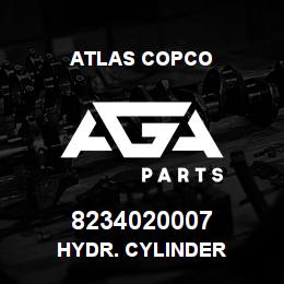 8234020007 Atlas Copco HYDR. CYLINDER | AGA Parts