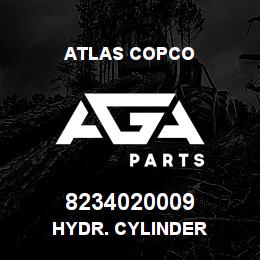 8234020009 Atlas Copco HYDR. CYLINDER | AGA Parts