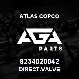 8234020042 Atlas Copco DIRECT.VALVE | AGA Parts