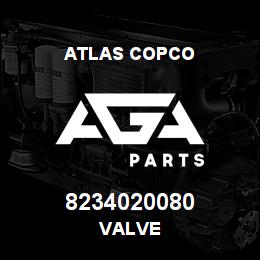8234020080 Atlas Copco VALVE | AGA Parts