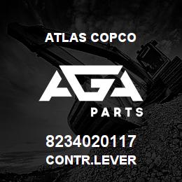 8234020117 Atlas Copco CONTR.LEVER | AGA Parts