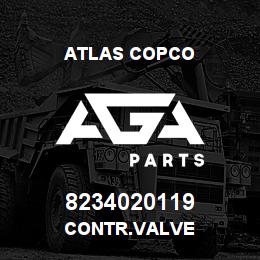 8234020119 Atlas Copco CONTR.VALVE | AGA Parts