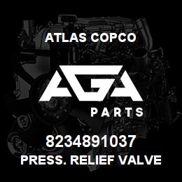 8234891037 Atlas Copco PRESS. RELIEF VALVE | AGA Parts
