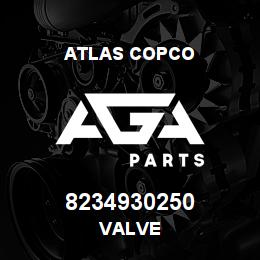 8234930250 Atlas Copco VALVE | AGA Parts