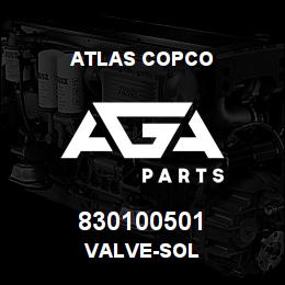 830100501 Atlas Copco VALVE-SOL | AGA Parts