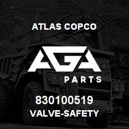 830100519 Atlas Copco VALVE-SAFETY | AGA Parts