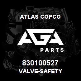 830100527 Atlas Copco VALVE-SAFETY | AGA Parts