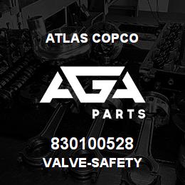 830100528 Atlas Copco VALVE-SAFETY | AGA Parts