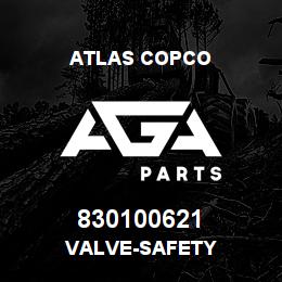 830100621 Atlas Copco VALVE-SAFETY | AGA Parts