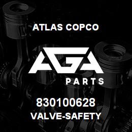 830100628 Atlas Copco VALVE-SAFETY | AGA Parts