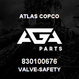 830100676 Atlas Copco VALVE-SAFETY | AGA Parts
