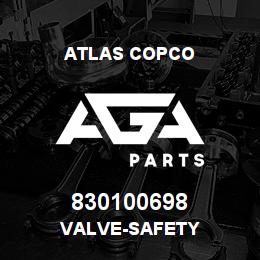 830100698 Atlas Copco VALVE-SAFETY | AGA Parts