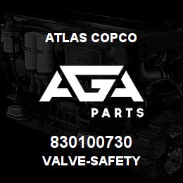 830100730 Atlas Copco VALVE-SAFETY | AGA Parts