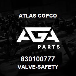 830100777 Atlas Copco VALVE-SAFETY | AGA Parts