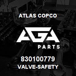 830100779 Atlas Copco VALVE-SAFETY | AGA Parts