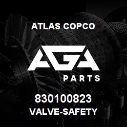 830100823 Atlas Copco VALVE-SAFETY | AGA Parts