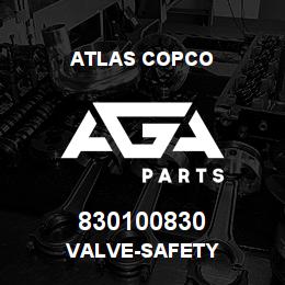 830100830 Atlas Copco VALVE-SAFETY | AGA Parts