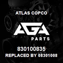830100835 Atlas Copco REPLACED BY 0830100835 | AGA Parts